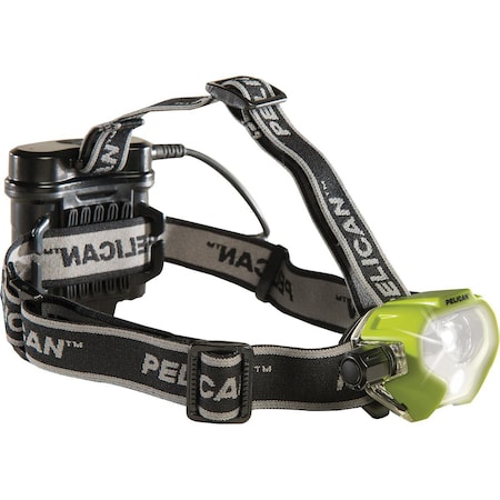 Pelican Products 2785, 4Aa-Led, Headlamp, Yellow, Pelican 027850-0000-245